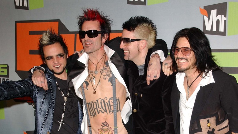 Lukas Rossi, Tommy Lee, Jason Newstead and Gilby Clarke of Rock Star Supernova