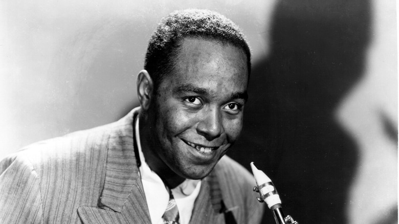 Charlie Parker smiling 