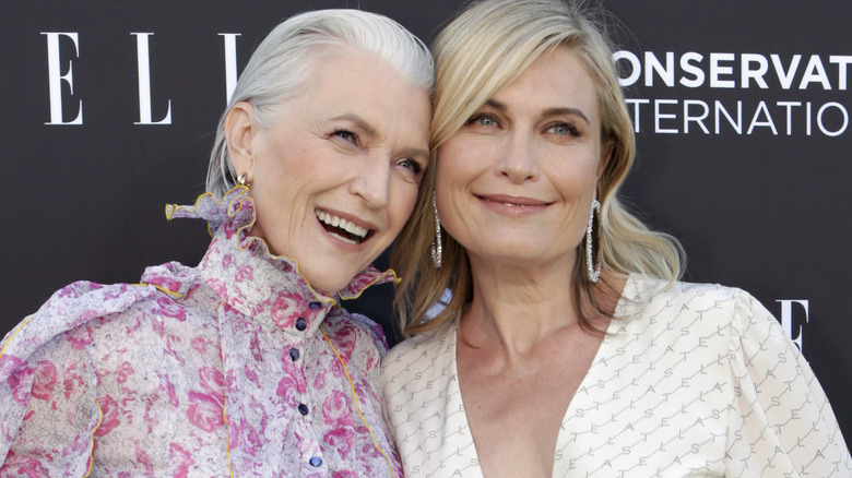 Tosca Musk and Maye Musk