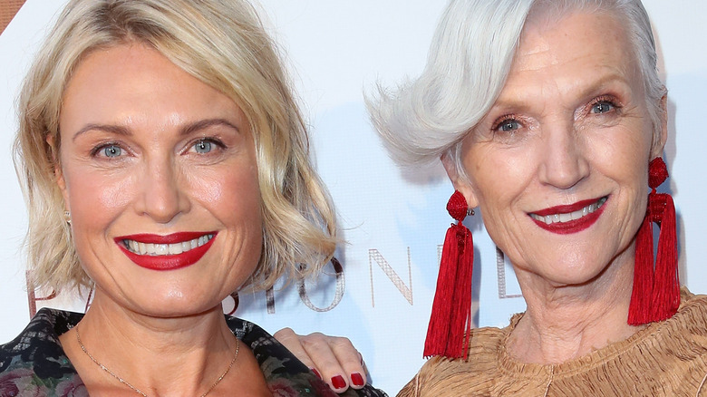 Tosca Musk and Maye Musk