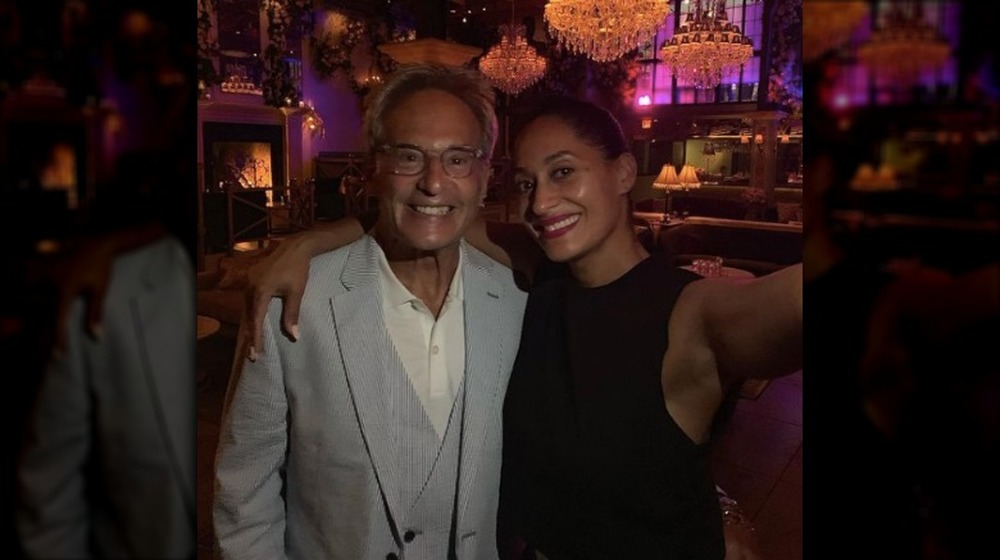 Tracee Ellis Ross and Dad