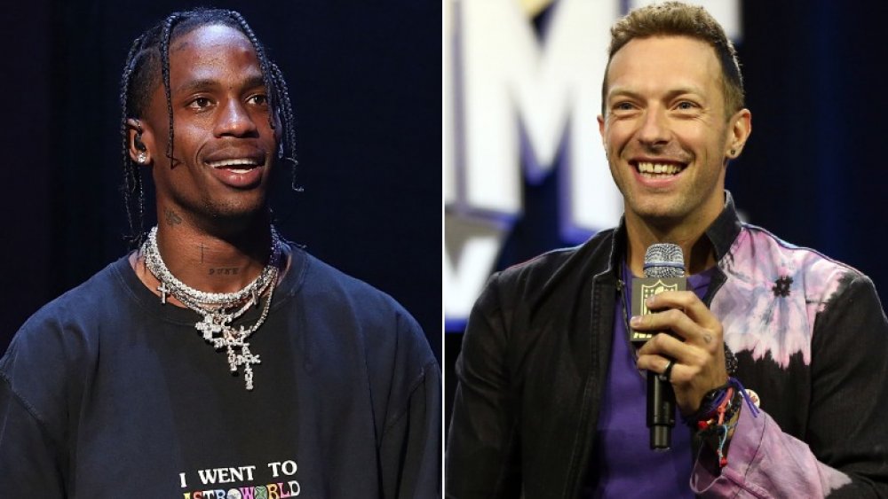 Travis Scott, Chris Martin