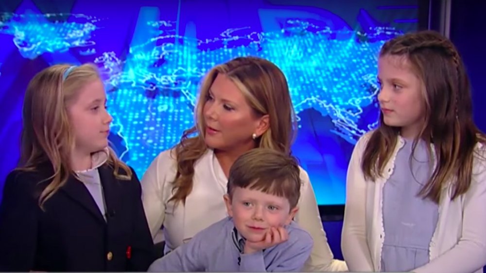 Trish Regan and children