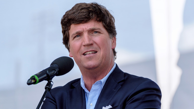 Tucker Carlson speaking