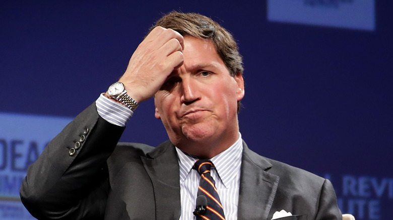 Tucker Carlson speaking