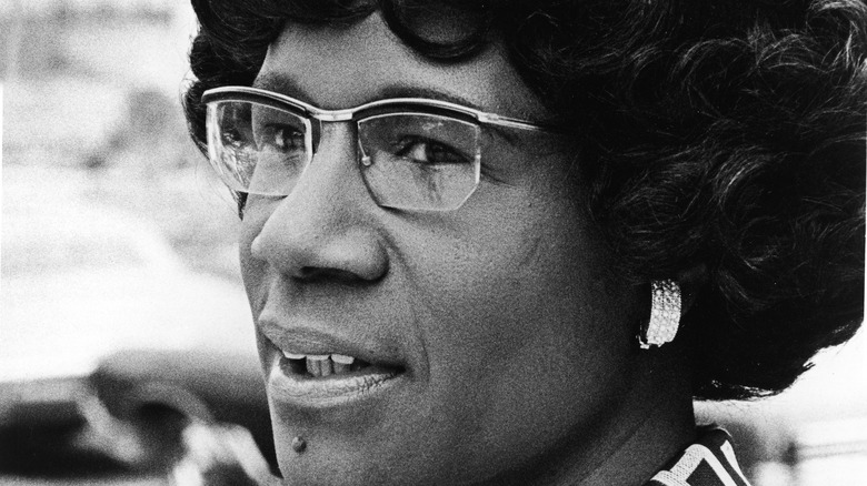 Headshot of Shirley Chisholm