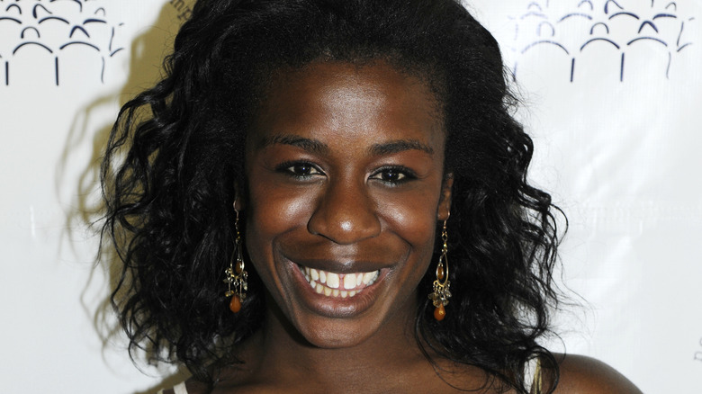 Uzo Aduba smiling