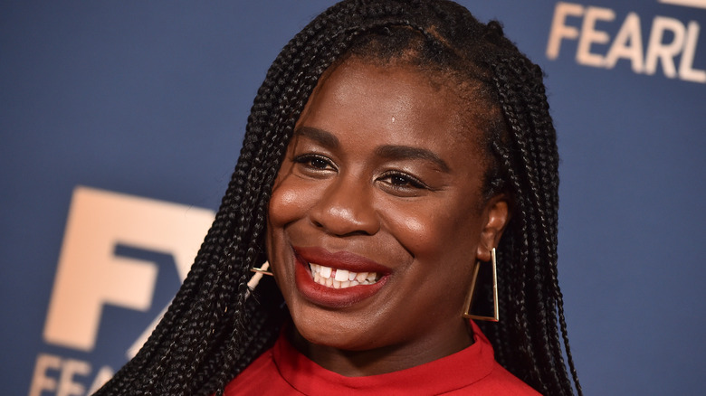 Uzo Aduba smiling