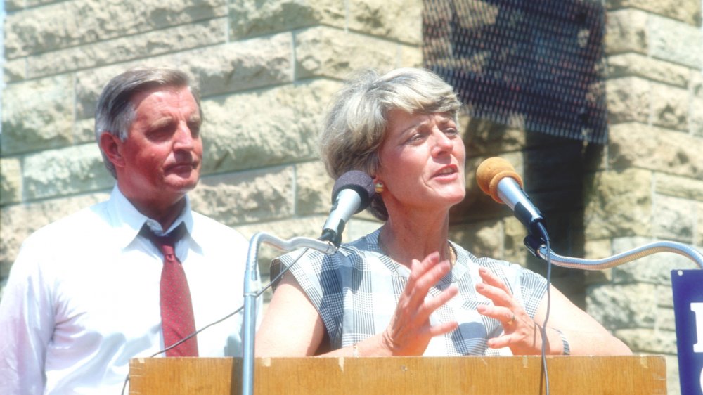 Walter Mondale and Geraldine Ferraro