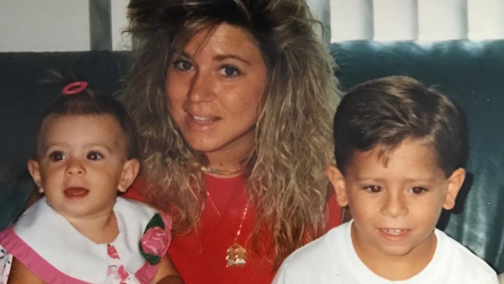 Victoria Caputo, Theresa Caputo, and Larry Caputo Jr. in a throwback photo from Instagram