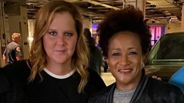 Amy Schumer and Wanda Sykes smiling