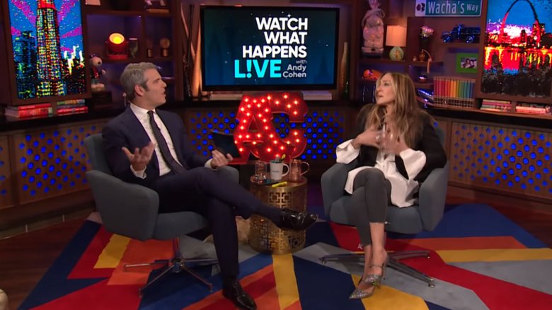 Andy Cohen and Sarah Jessica Parker