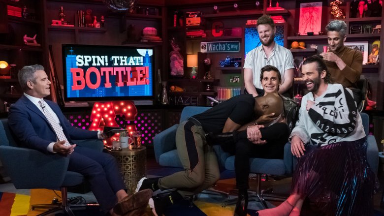 Andy Cohen, Karamo Brown, Bobby Berk, Antoni Porowski, Jonathan Van Ness, Tan France