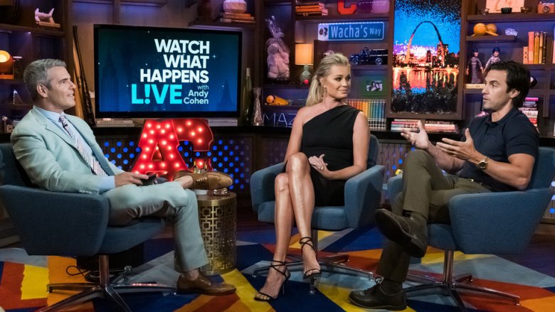 Andy Cohen, Rebecca Romijn, Milo Ventimiglia