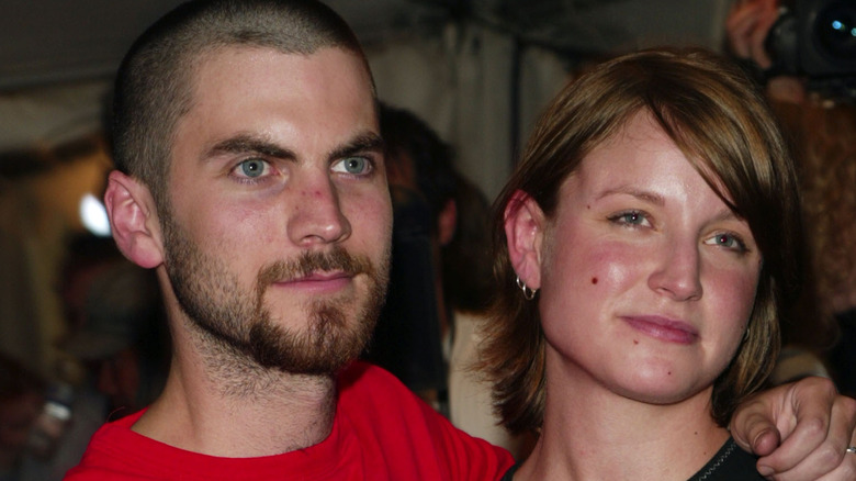 Wes Bentley and Jennifer Quanz posing together