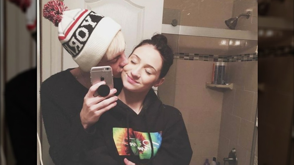 Corbyn Besson and Christina Marie selfie on Instagram