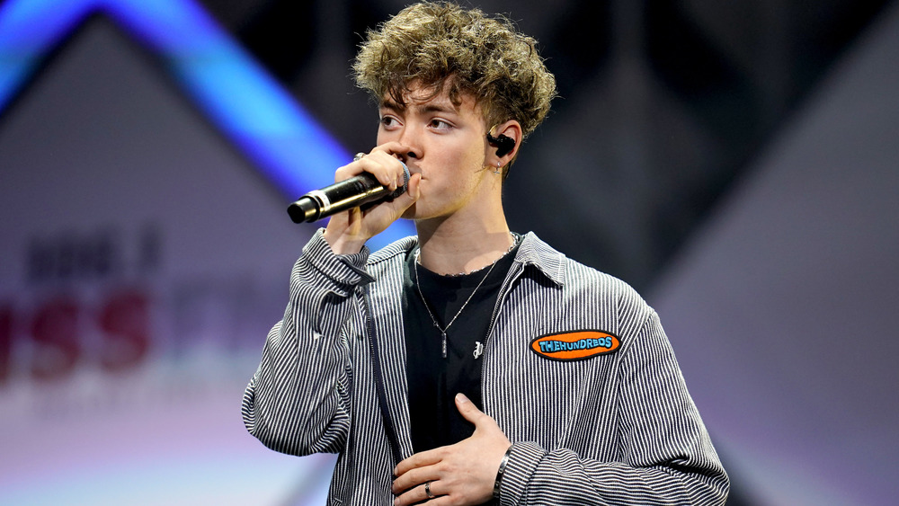 Zach Herron singing