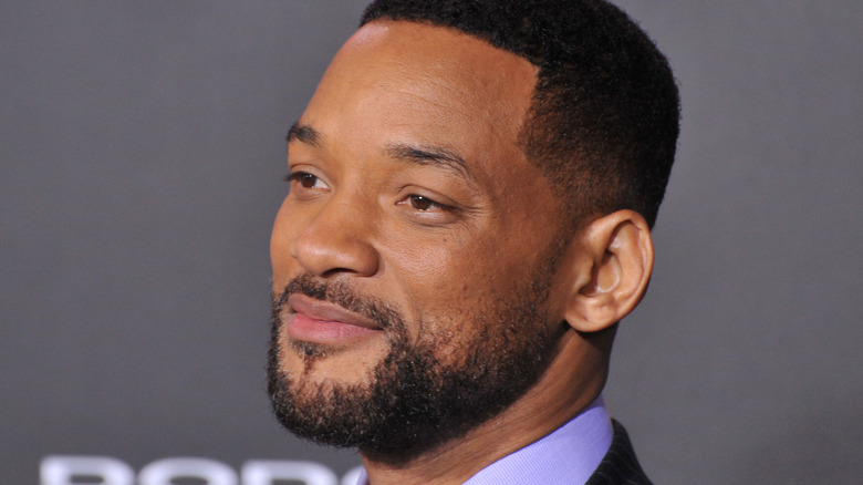 Will Smith smirking