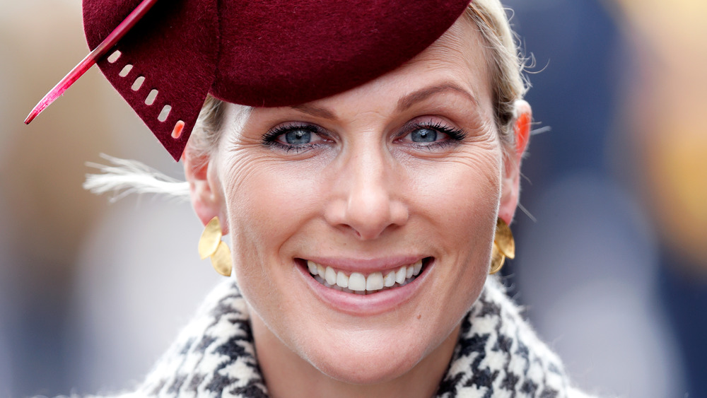 Zara Tindall smiling