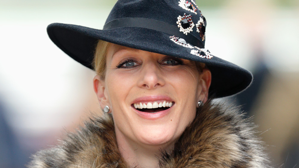 Zara Tindall smiling