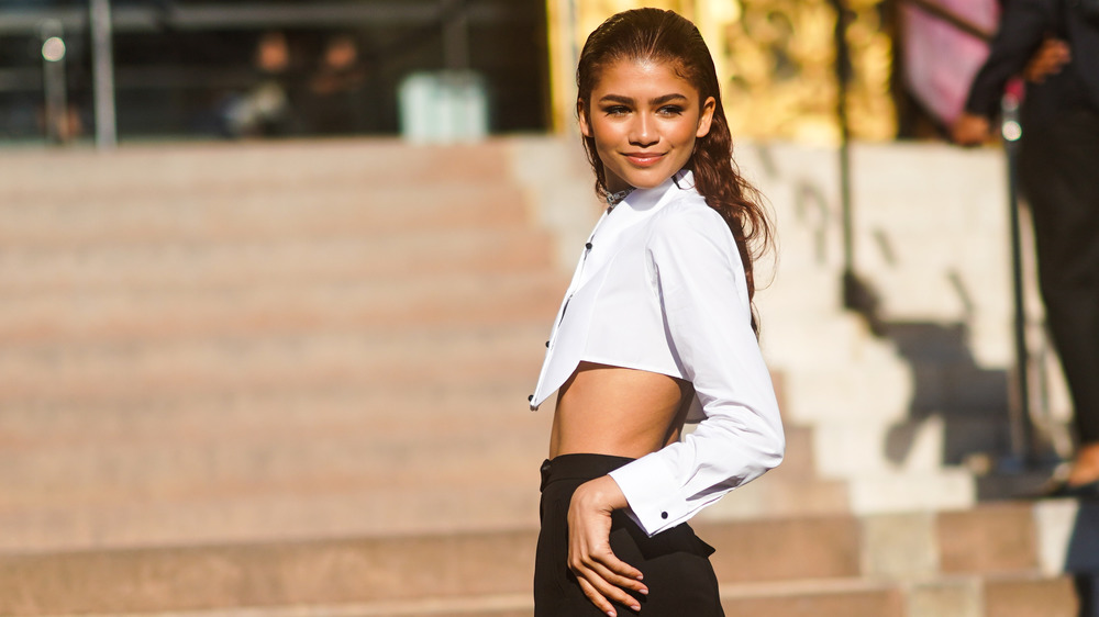 Zendaya poses