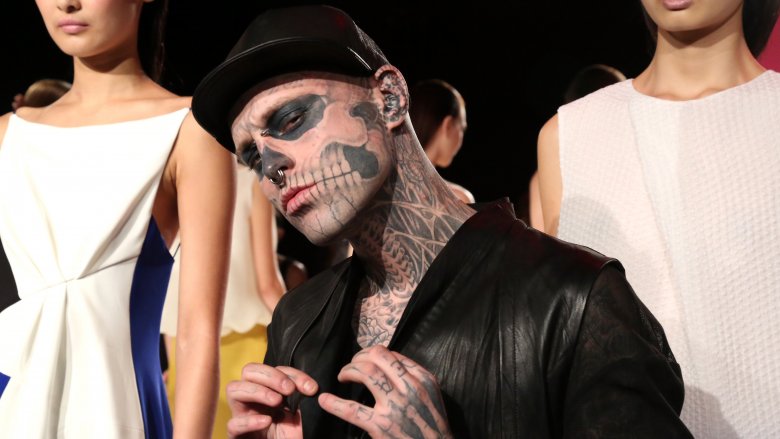 Zombie Boy during 2013 Fashion Week