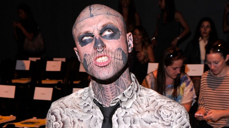 Rick Genest during New York Fashion Week