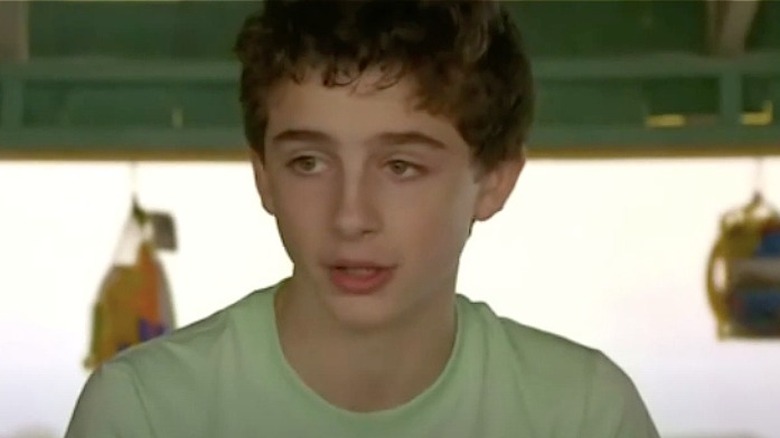 Timothée Chalamet plays Luke Casey in "Royal Pains" season 3 in 2012