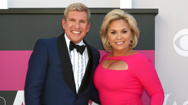 Todd Chrisley, Julie Chrisley at the Academy of Country Music Awards 2017