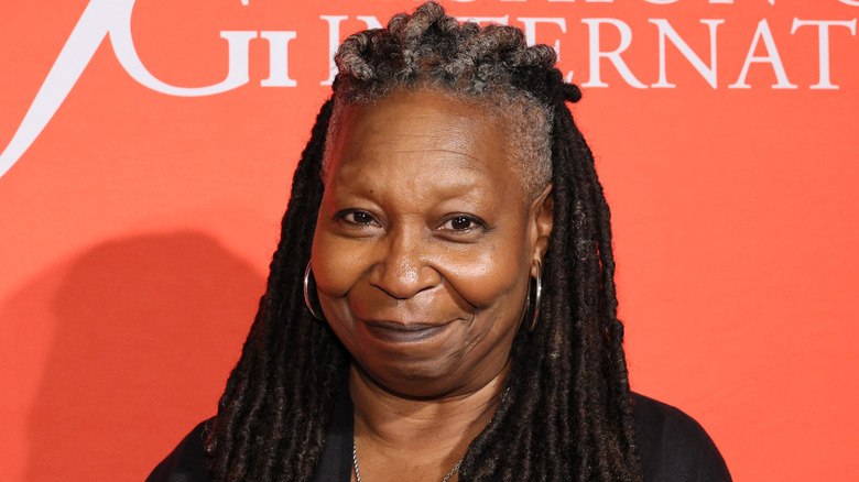 Whoopi Goldberg smiling