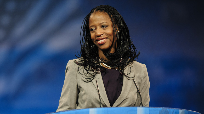 Mia Love speaking at the CPAC 