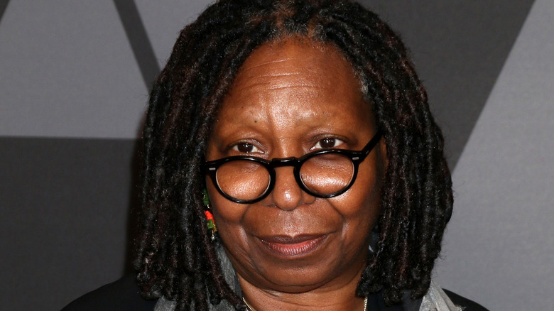 Whoopi Goldberg black glasses