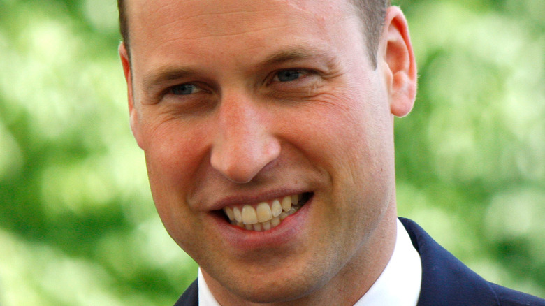 Prince William smiling