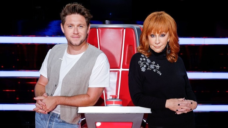 Reba McEntire and Niall Horan pose on Instagram