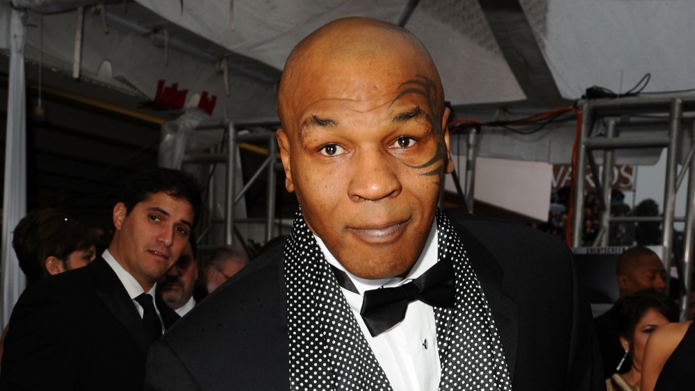 Mike Tyson at formal event