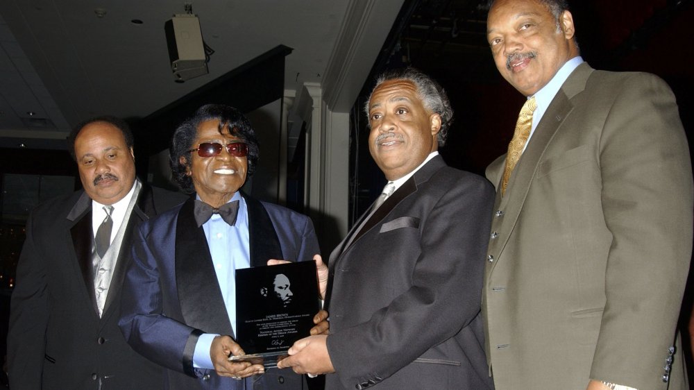 Martin Luther King, III, James Brown, Al Sharpton, Jesse Jackson at the Keepers of the Dream Gala Dinner