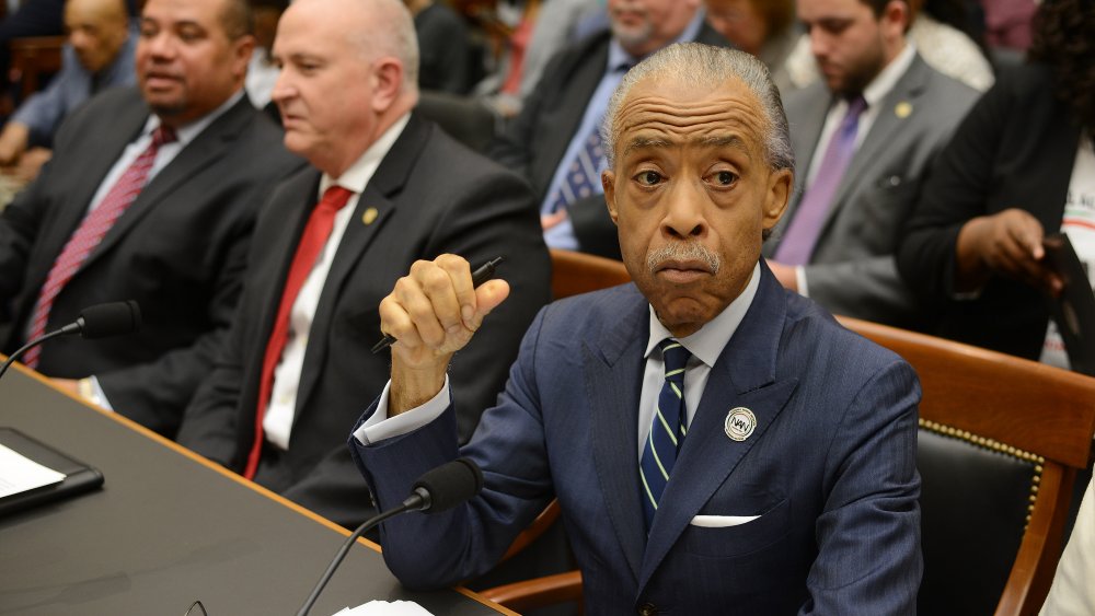 Al Sharpton at a House Judiciary Committee hearing on policing policies 