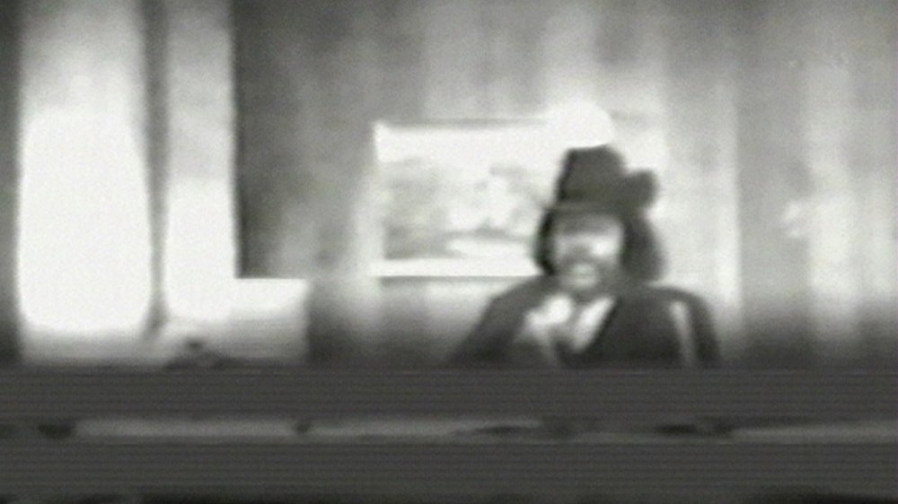 Al Sharpton in a still from an FBI surveillance tape 