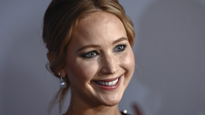 Jennifer Lawrence smiling