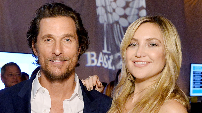 Matthew McConaughey, Kate Hudson smiling