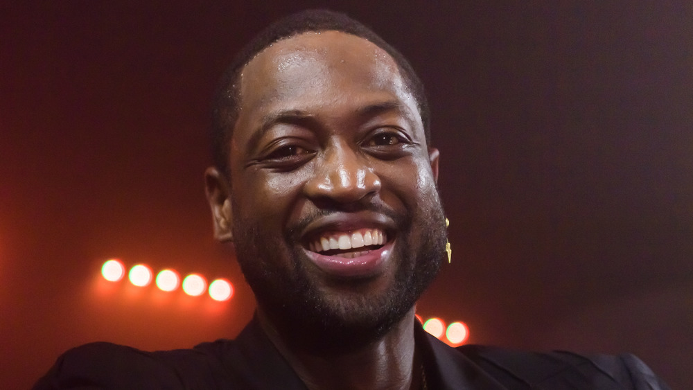 Dwyane Wade smiling 