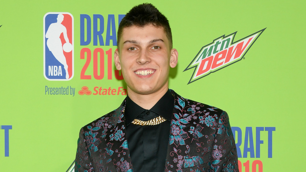 Tyler Herro smiling