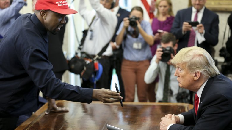 Kanye West, Donald Trump