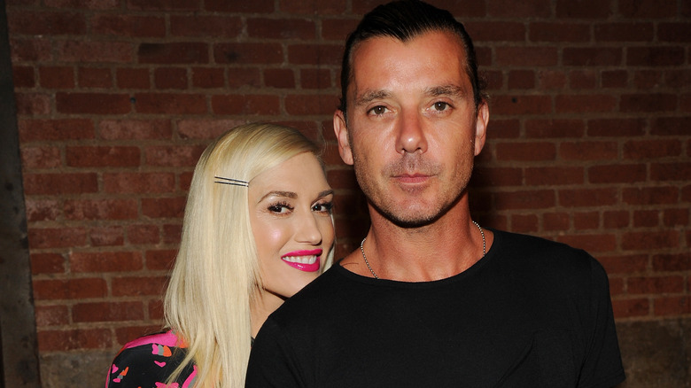 Gwen Stefani and Gavin Rossdale smiling 