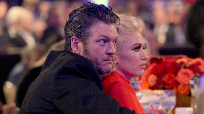 Gwen Stefani Blake Shelton sad