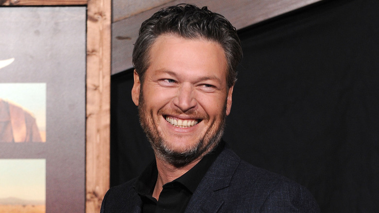 Blake Shelton smiling 