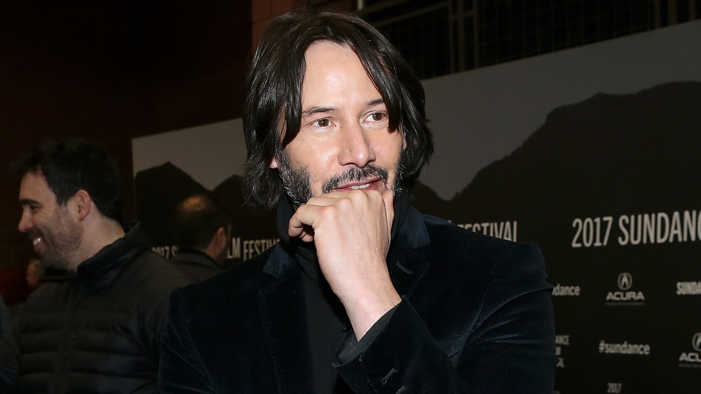 Keanu Reeves attends 2017 Sundance Film Festival