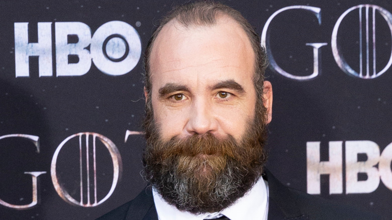 Rory McCann at a GOT event