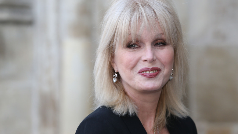 Joanna Lumley smiling