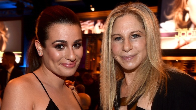 Lea Michele and Barbra Streisand together